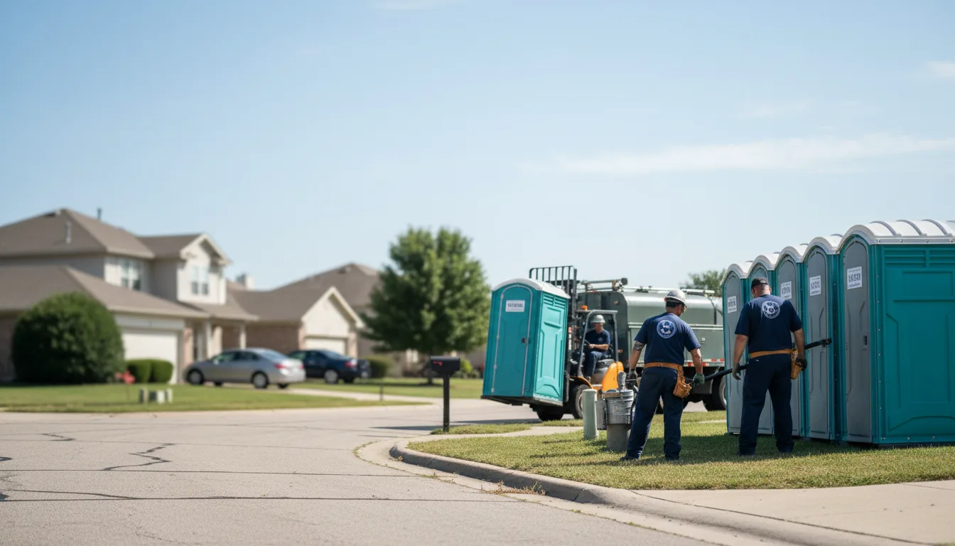 Porta Potty Rental in Godley, TX near me